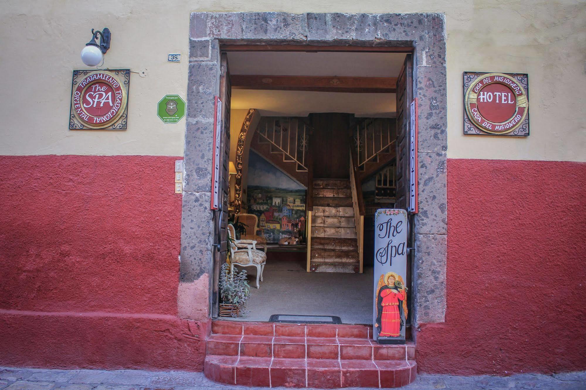 Hotel Casa Del Misionero San Miguel de Allende Bagian luar foto